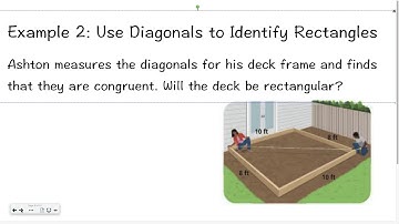 Geometry 6-6: Conditions of Special Parallelograms