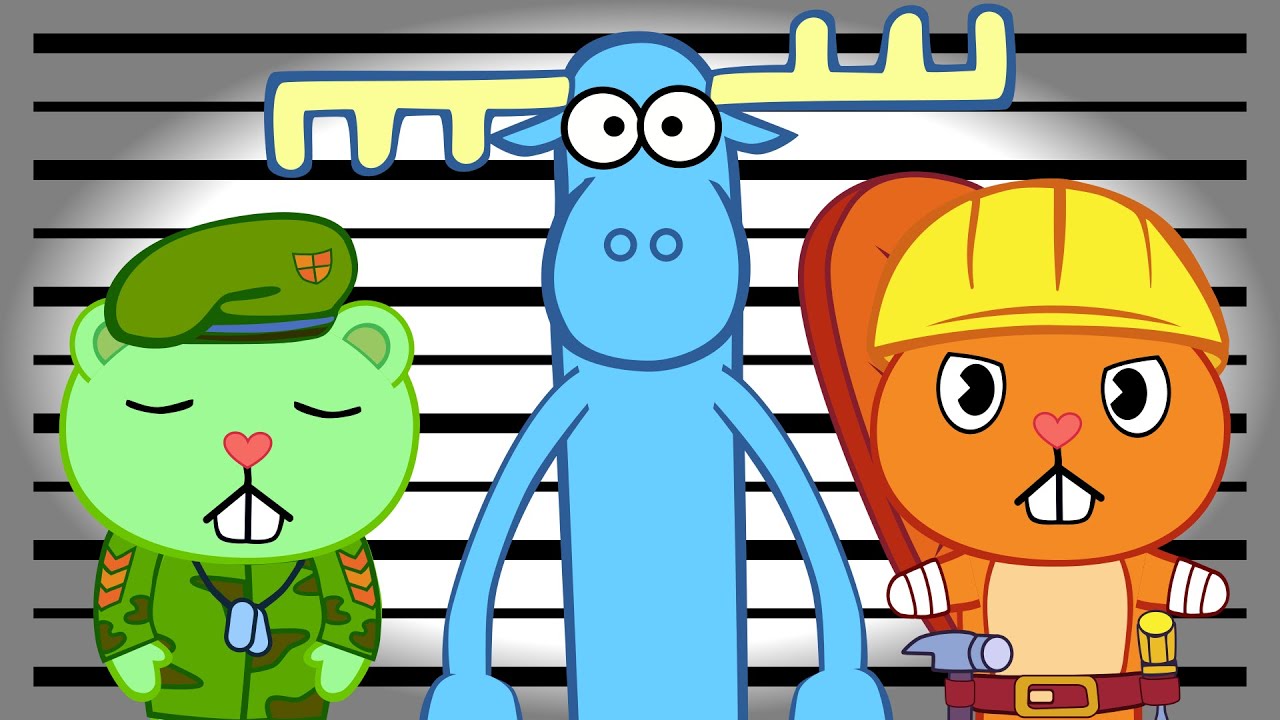 If the Happy Tree Friends Were Charged for Their Crimes