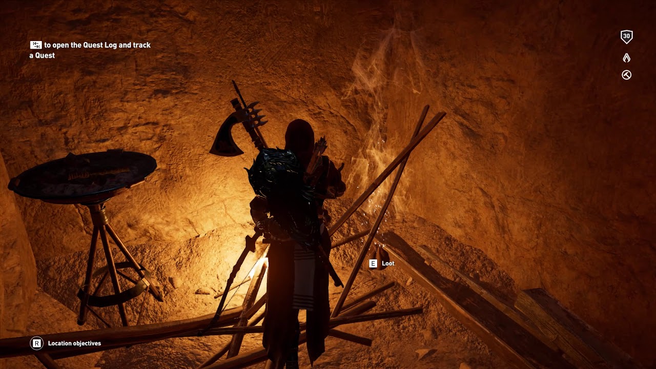 Assassin's Creed Origins Tomb of Menkaure Ancient Tablet Location