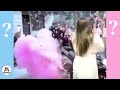 BEST REACTIONS TO BABY GENDER REVEAL  2017 / UNIQUE IDEAS ANNOUNCEMENTS