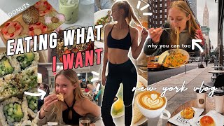 The “Diet” that Works Long Term! How I Have a Realistic Approach to Health || NYC VLOG & FOOD