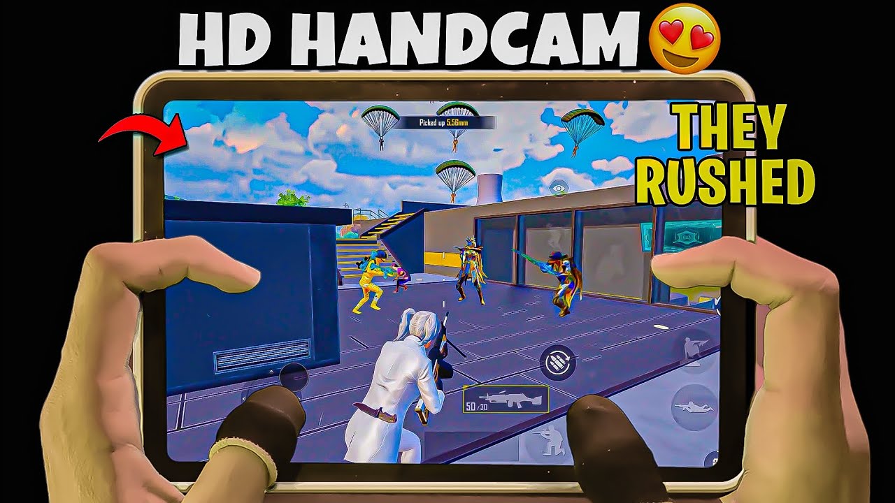 Best HANDCAM 5 Finger + Gyroscope ️ PUBG Mobile - YouTube