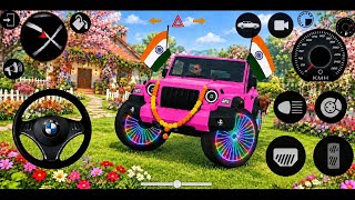 Modified Mahindra Thar Car Games: Indian Cars (Gadi Wala Game) - Car Games Android Gameplay 2026 screenshot 4