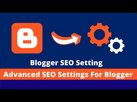 Blogger SEO Settings