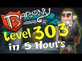 Lvl 303 in 5 hours accursed vampire  barony livestream