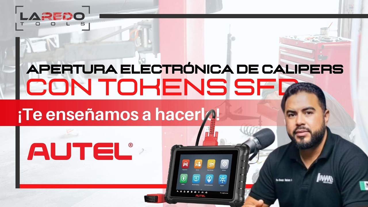 ¡Apertura electrónica de calipers con TOKENS SFD! ✅🪙🩺
