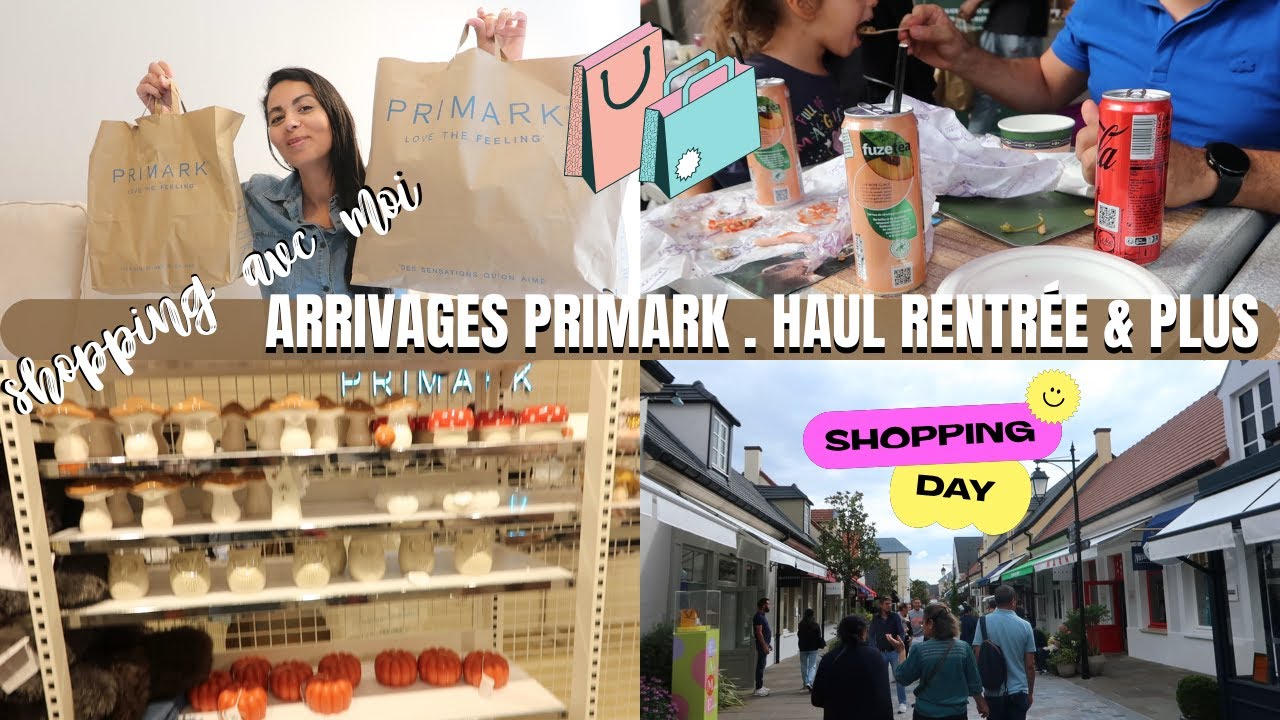 🛒ARRIVAGES PRIMARK/HAUL VETEMENTS RENTRÉE SCOLAIRE/ TENUES SHEIN A PETIT PRIX