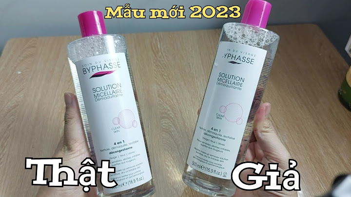 Nước tẩy trang byphasse 500ml giá bao nhiêu năm 2024