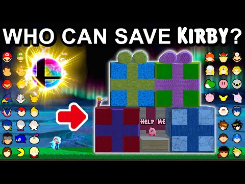Who Can SAVE Kirby From The Presents ? EVERYTHING Allowed !! - Super Smash Bros. Ultimate