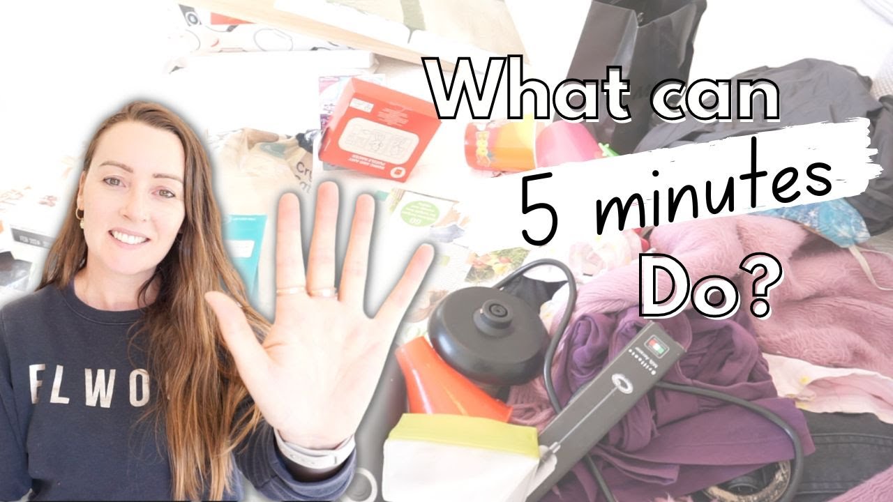 5 minute daily declutter/Transform your space one step at a time! - YouTube