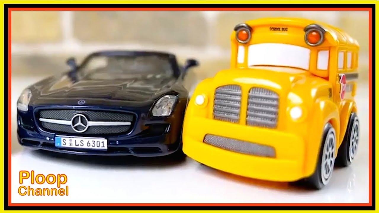 Bussy & Speedy MERCEDES SLS Construction Toy Cars unboxing YouTube