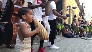 Little Cuban boy steals the show in Old Havana! 'Dancing in Cuba'
