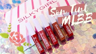 Son Tint Mlbb Siêu Lâu Trôi Chỉ 138K ?? Silkygirl Mlbb Lip Tint Swatch