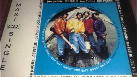 Joe Public - Live And Learn (Radio Version With Rap)