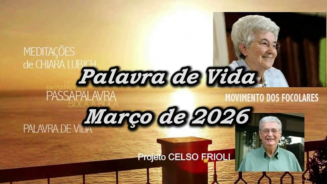 Palavra de Vida março de 2026