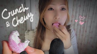 ASMR 🍥 와그작 깨먹는 마쉬멜로우 이팅사운드 Crunchy Chewy Marshmallow Eating Sound