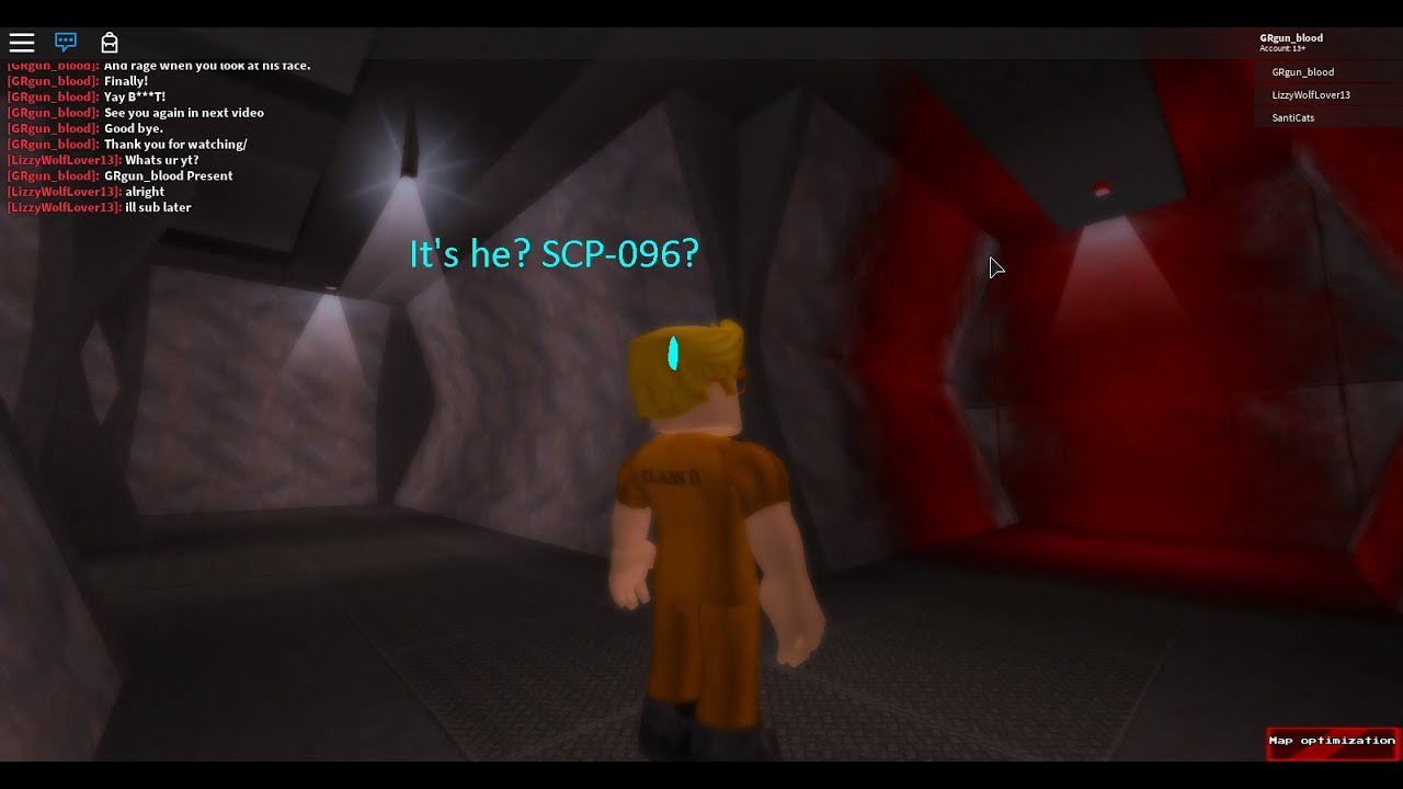 Roblox Scp 096 Demonstration Feel Scary Him Youtube - game roblox scp 096 demonstration youtube