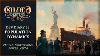 Gilded Destiny Dev Diary 28 - People, Professions, and Power Population Dynamics | Grand Strategy