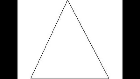 How To Draw A Triangle In Python Turtle
