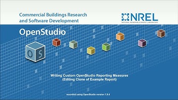 Writing Custom OpenStudio Reporting Measures