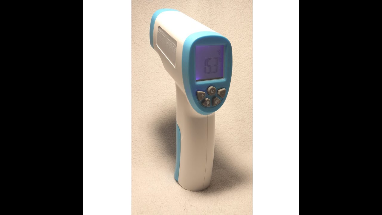 INFRARED THERMOMETER NON CONTACT TEMPERATURE GUN HOW TO OPERATE YouTube
