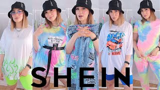 AFFORDABLE & TRENDY SHEIN TRY ON HAUL 2020 | Tie dye, oversized shirts & more | MonicaRoseMua