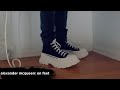 alexander mcqueen tread slick boot: on feet | 700$ converse | minimal hypebeast
