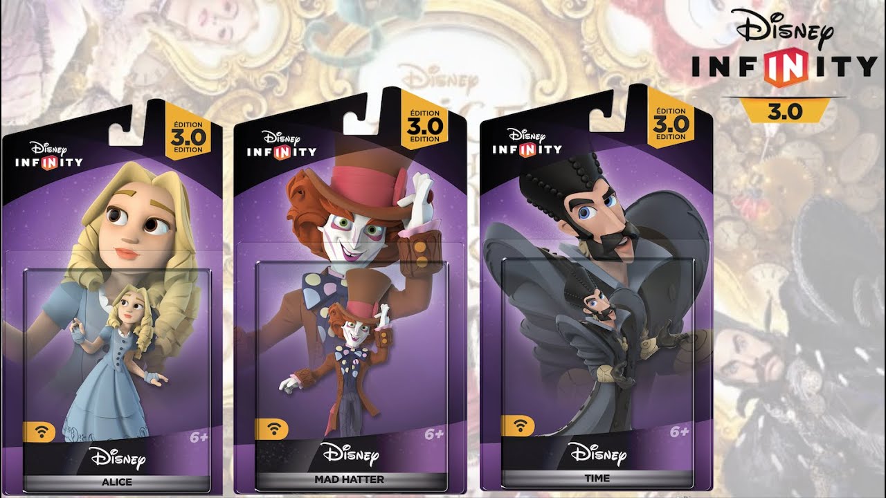 Alice Through the Looking Glass Disney Infinity 3.0 Figures