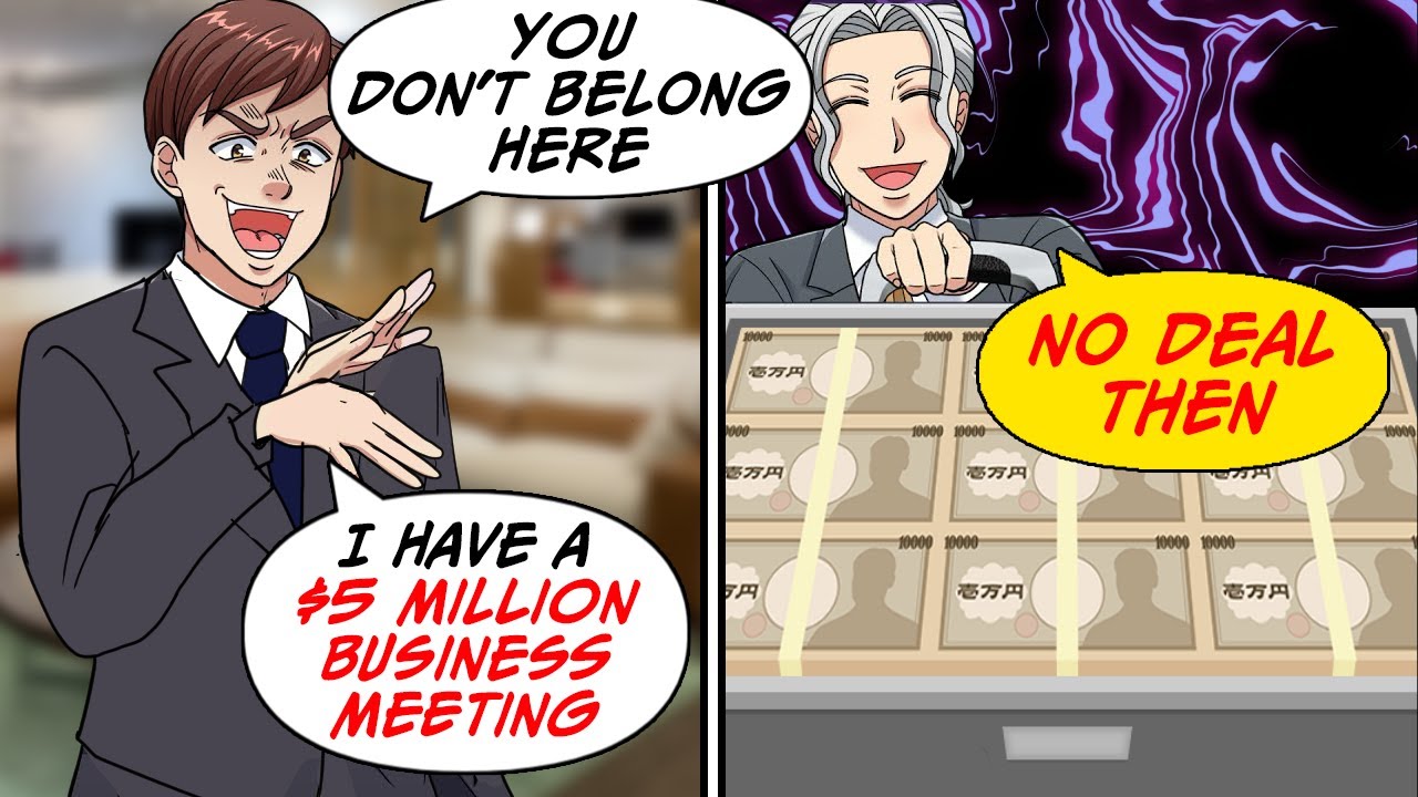 I ran into my classmate from junior high, but he told me that I didn't belong there...