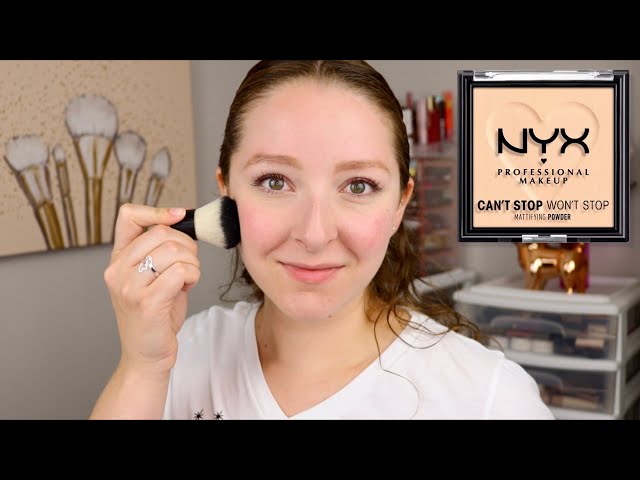 NYX Can't Stop Won't Stop Mattifying Powder Review 