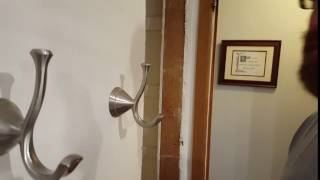 Installing Delta towel/robe hook