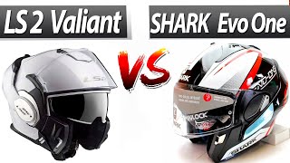 LS2 Valiant vs. Shark Evo One