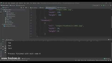 Python 3 -  How to read a JSON object from a file and display