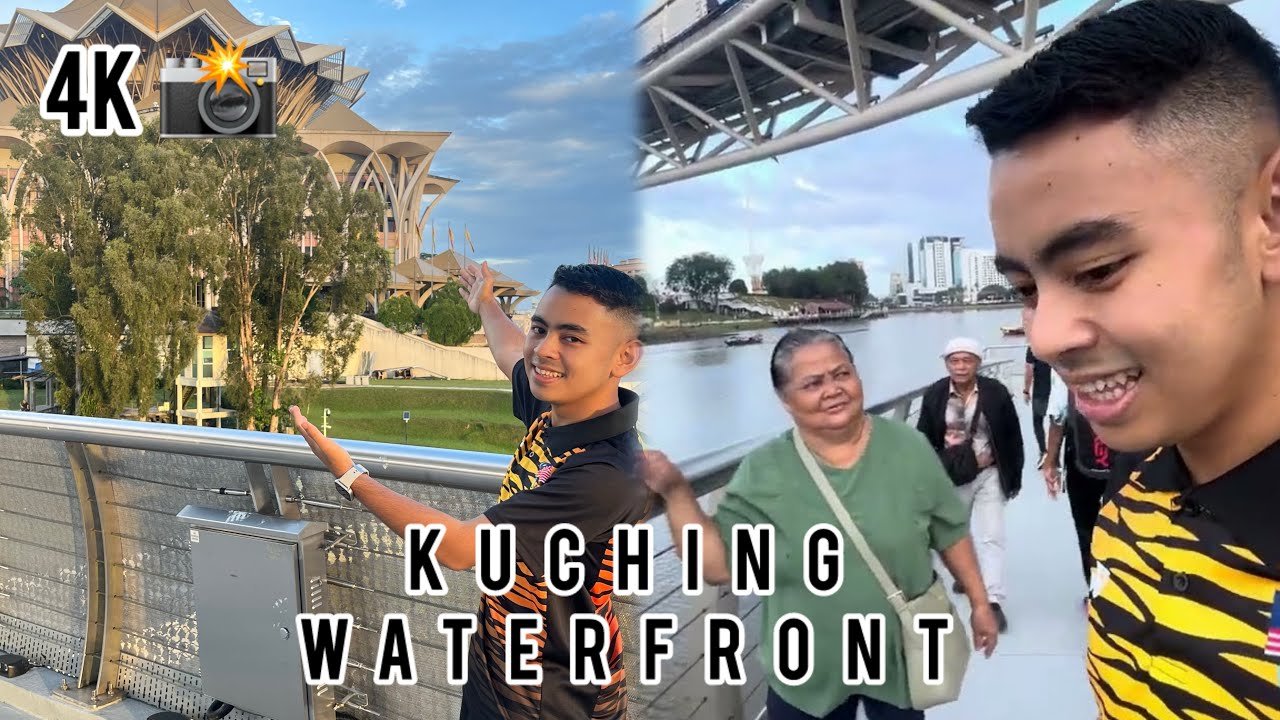 Lepak Petang Di Waterfront Kuching