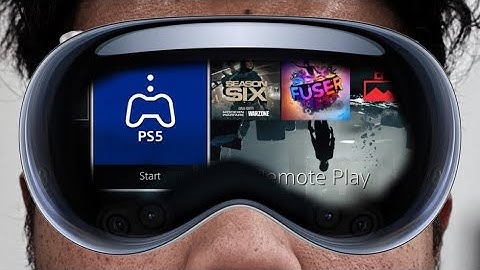 Can You Remote Play PS5/PS4 games on the Vision Pro? Using Dual Sense Controller? YES YOU CAN!