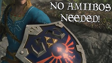 Skyrim On Switch - How To Get Breath Of The Wild Equipment WITHOUT Amiibos!