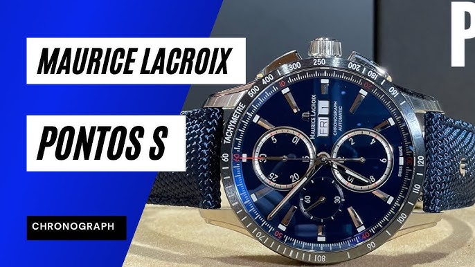 Maurice Lacroix Aikon Automatic Chronograph Edition YouTube Limited AI6038-DLB01-330-4 Sprint 