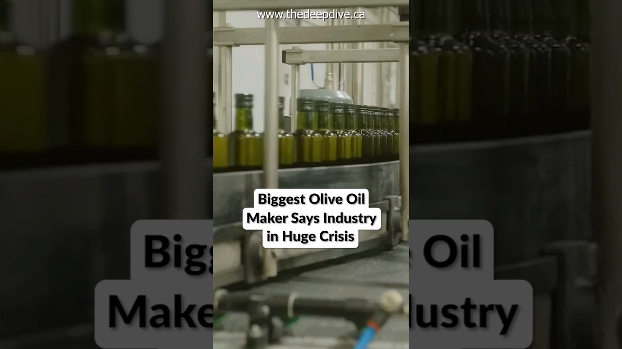 Biggest Olive Oil Maker Says Industry in Huge Crisis 