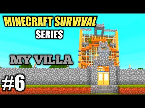 I losted my house ( Minecraft Survival Series Part 6 ) - YouTube