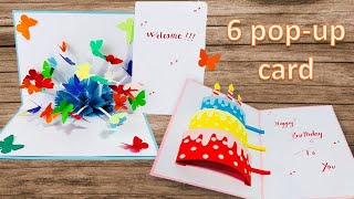 6 POP-UP CARDS FOR ANY OCCASION | DG Handmade