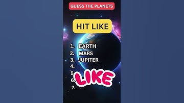 The Ultimate Guess the Planet Quiz Challenge! #shorts #quiz  #planet #trending #planets