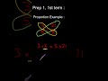 Proportion Ex 1 - Prep 1 - 1st term - Unit 1 - Lesson 1 #maths #shorts #shortvideo