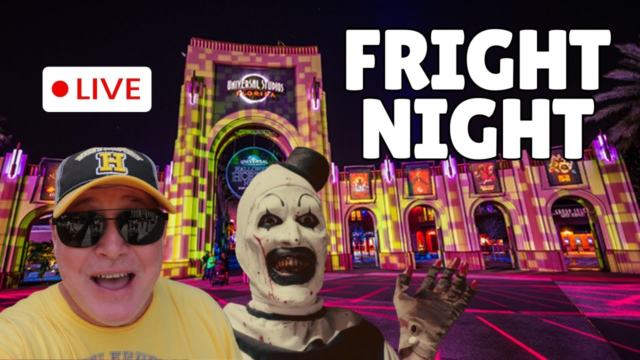 Live! Halloween Horror Nights 2025 🎃 Friday Fright Nite 👻
