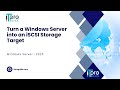 20 Turn a Windows Server into an iSCSI Storage Target | Windows Server 2025 Tutorial