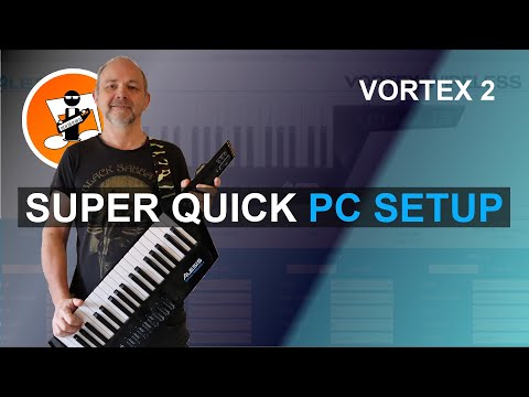 Super quick way to play the Vortex Wireless 2 on your computer.