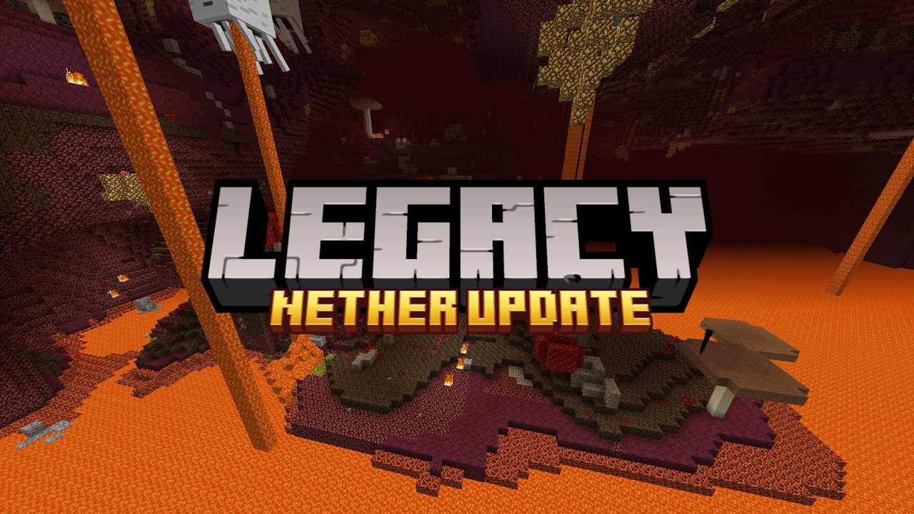 Legacy Nether Update || Minecraft Legacy Console Edition Mod - YouTube