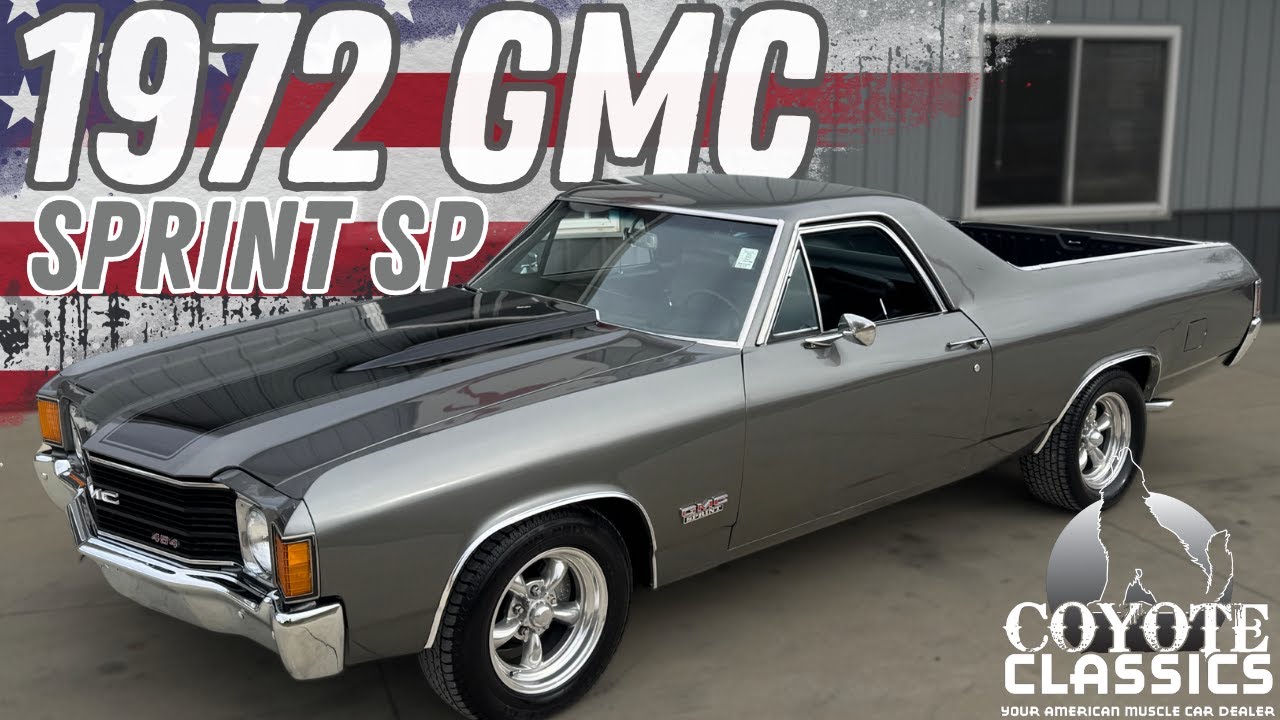 GMC Sprint 1972 года *ПРОДАН* на Coyote Classics