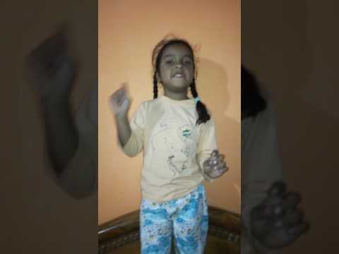 Little Girl Singing Children Rhyme 