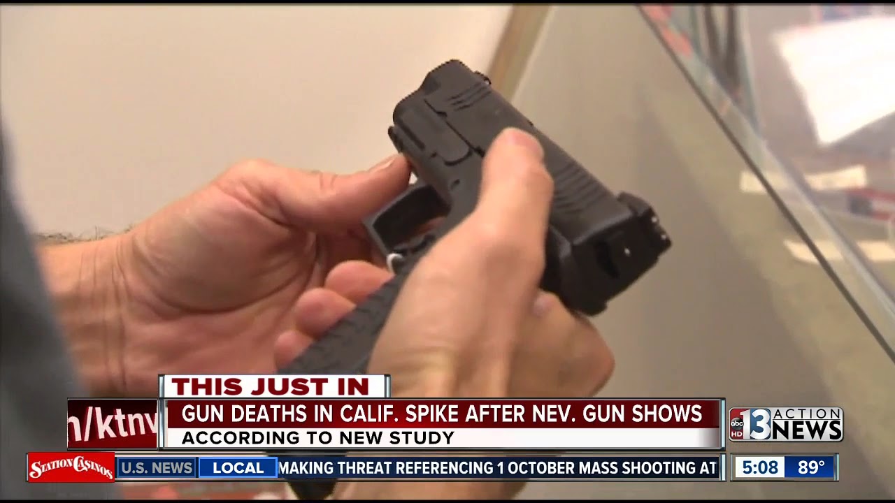 Study says Nevada guns hows tied to California violence