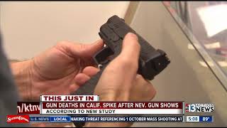 Study says Nevada guns hows tied to California violence